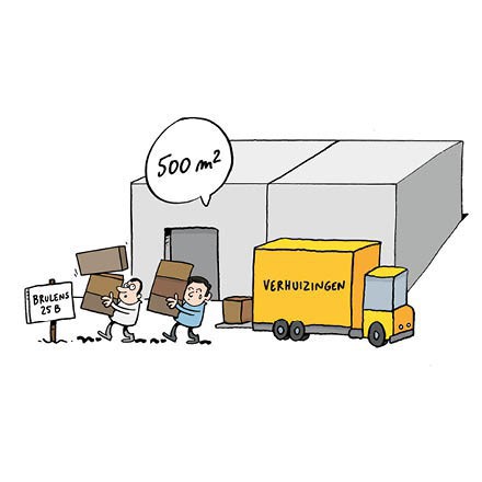 De eerste verhuizing van Didess