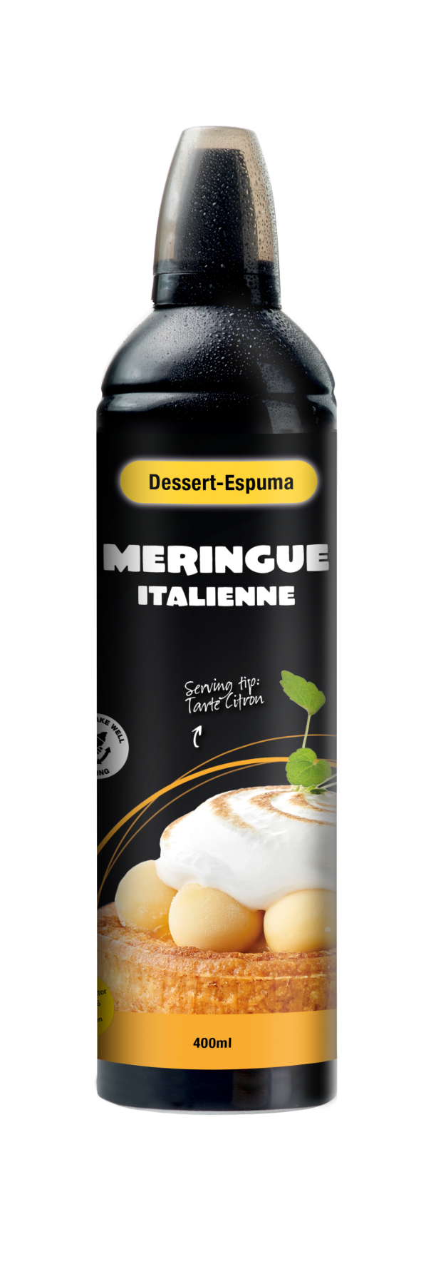 Dessert-Espuma Meringue Italienne