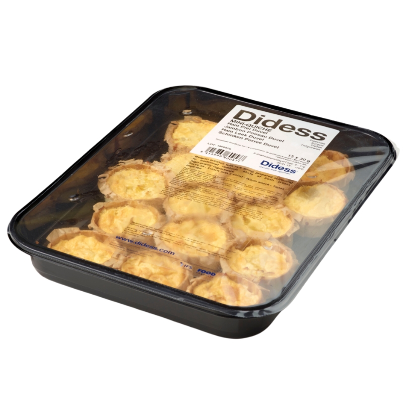 Mini Quiche Ham Prei Duvel