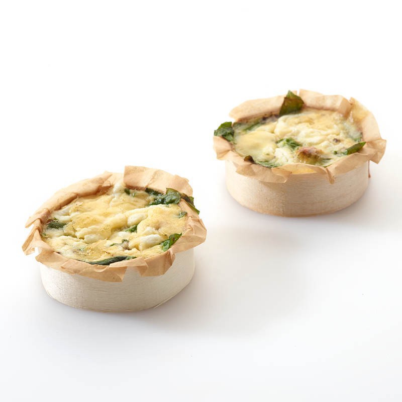 Mini Quiche Ricotta Spinazie