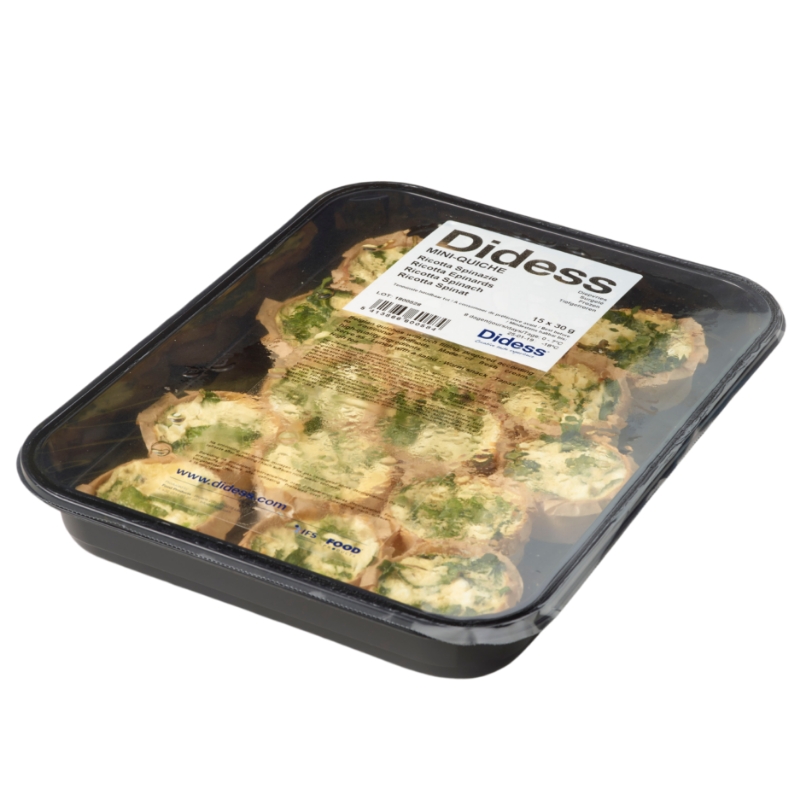 Mini Quiche Ricotta Spinazie