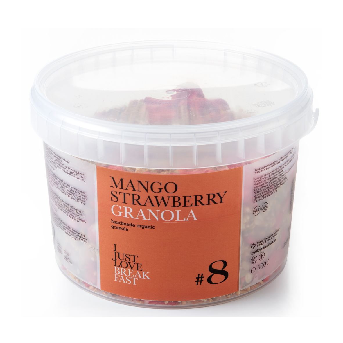 Produkt Granola # 8: Erdbeere-Mango