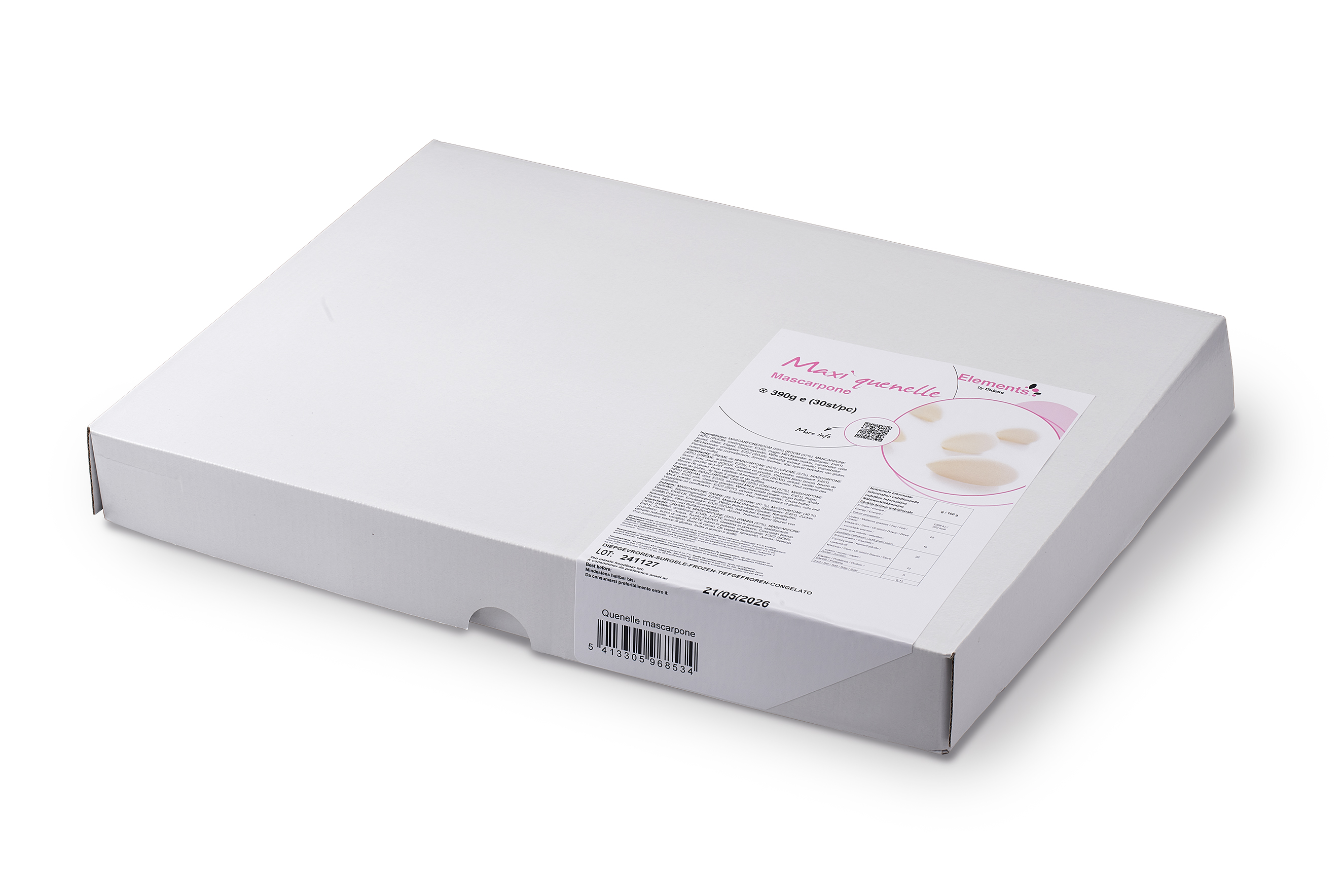 Maxi Quenelle Mascarpone