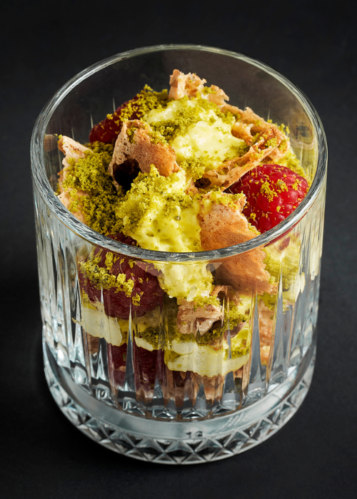 Mandel-Pistazien-Dessert