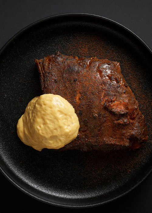 Ribbekes met smokey BBQ saus