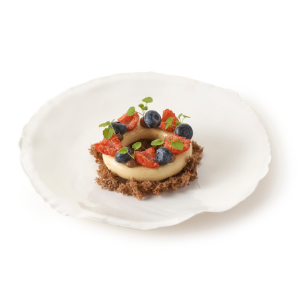 Ring Vanille met chocoladetoetsen