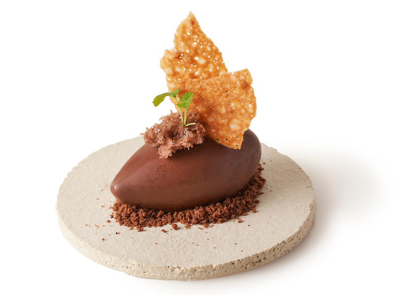 Quenelle Chocolademousse