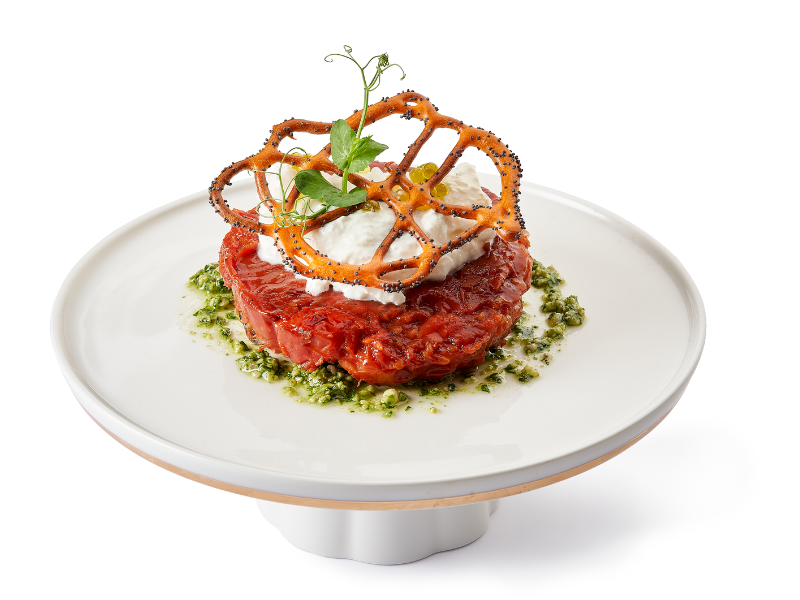 Tarte Tatin Kerstomaten met Rastoria Tomaat