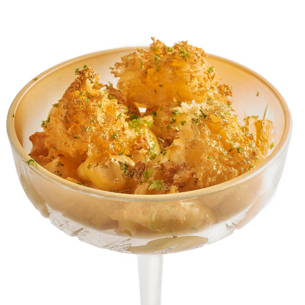 Dessert met kalamansi