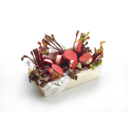Gaufrette Rode Biet met Gorgonzola