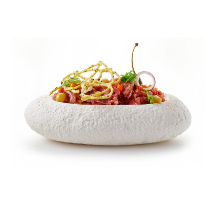 Steak Tartaar met Rastoria Zeewier