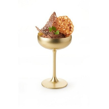 Chocolademousse met Kletskoppen en Chocolade Crispy