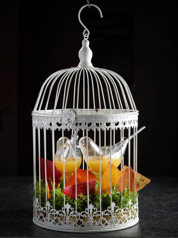 Groentevellen voor de 'love birds'