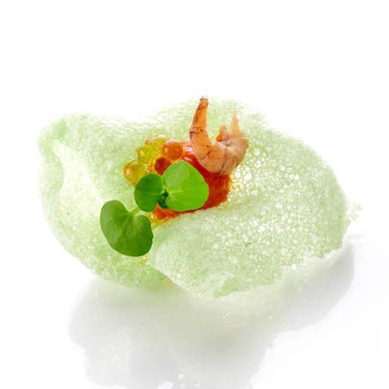 Amuse met Kroepoek Wasabi