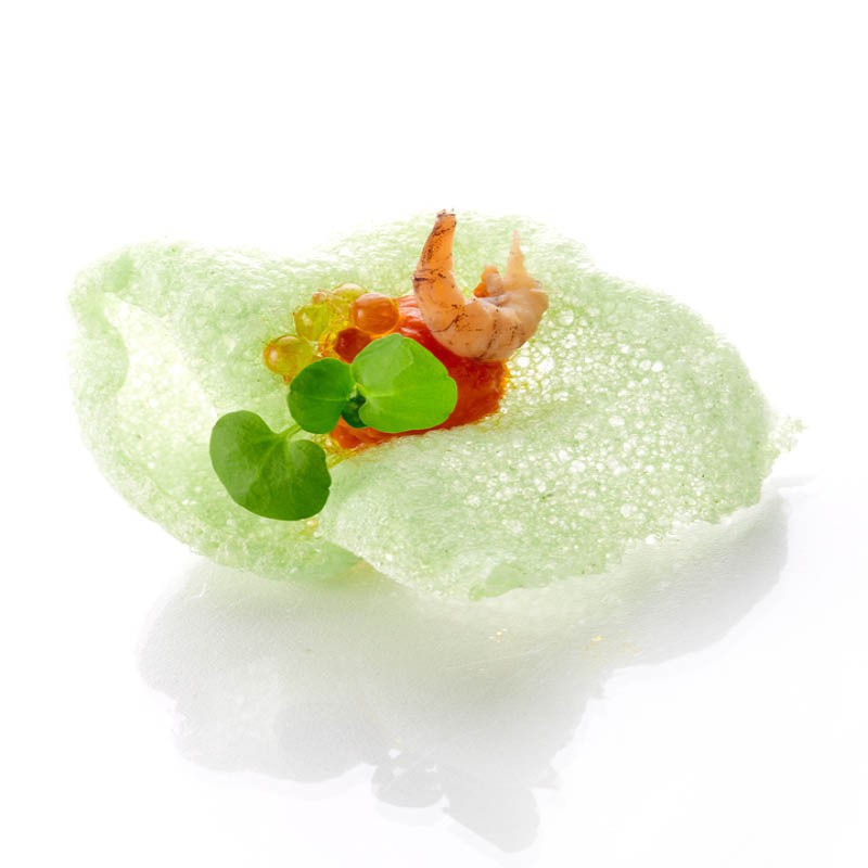 Amuse met Kroepoek Wasabi