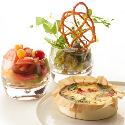 Quiche met bijpassend slaatje
