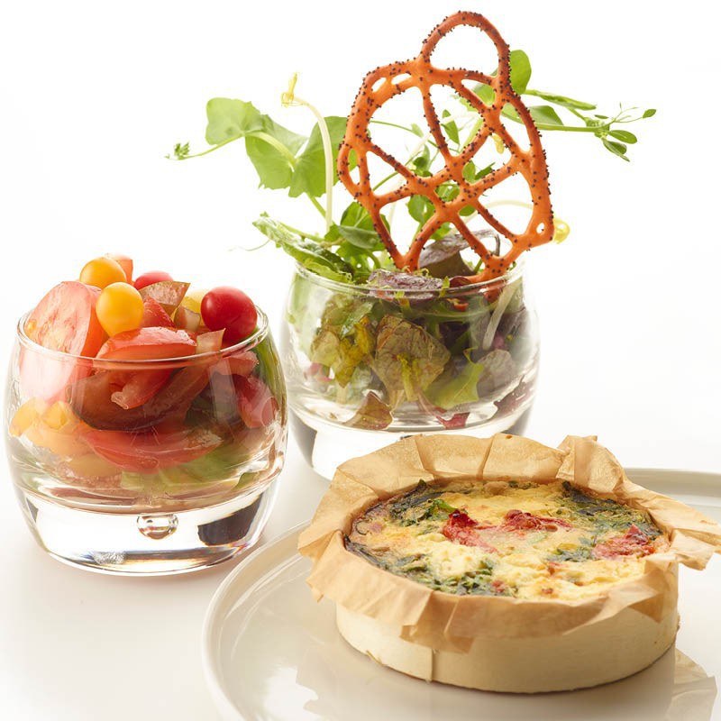 Quiche met bijpassend slaatje