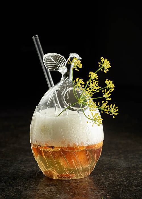 Cocktail-Foam Cocoa & Yuzu