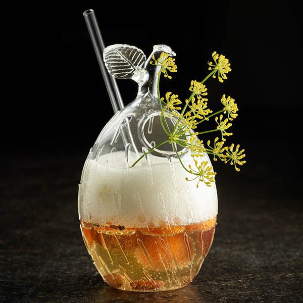 Cocktail-Foam Cocoa & Yuzu